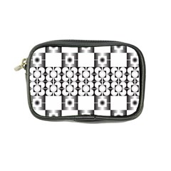 Pattern Background Texture Black Coin Purse by BangZart