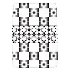 Pattern Background Texture Black Flap Covers (s)  by BangZart