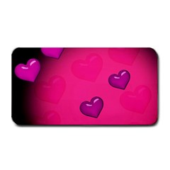 Background Heart Valentine S Day Medium Bar Mats by BangZart