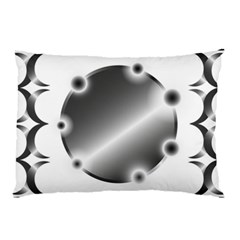 Metal Circle Background Ring Pillow Case (two Sides) by BangZart