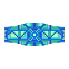 Grid Geometric Pattern Colorful Stretchable Headband by BangZart