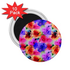 Floral Pattern Background Seamless 2 25  Magnets (10 Pack)  by BangZart