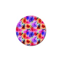 Floral Pattern Background Seamless Golf Ball Marker by BangZart