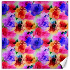 Floral Pattern Background Seamless Canvas 12  X 12   by BangZart