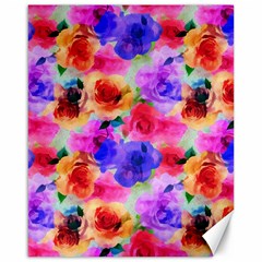 Floral Pattern Background Seamless Canvas 16  X 20   by BangZart