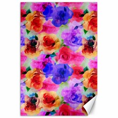 Floral Pattern Background Seamless Canvas 20  X 30   by BangZart