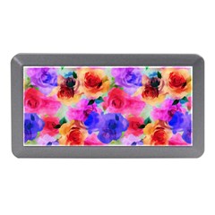 Floral Pattern Background Seamless Memory Card Reader (mini) by BangZart