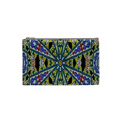 Kaleidoscope Background Cosmetic Bag (small)  by BangZart