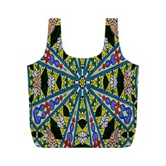 Kaleidoscope Background Full Print Recycle Bags (m)  by BangZart