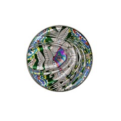 Water Ripple Design Background Wallpaper Of Water Ripples Applied To A Kaleidoscope Pattern Hat Clip Ball Marker (10 Pack) by BangZart