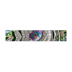 Water Ripple Design Background Wallpaper Of Water Ripples Applied To A Kaleidoscope Pattern Flano Scarf (mini) by BangZart