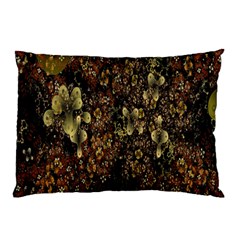 Wallpaper With Fractal Small Flowers Pillow Case (two Sides) by BangZart