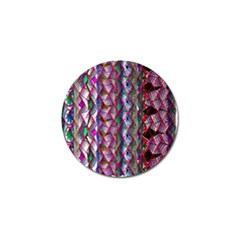 Textured Design Background Pink Wallpaper Of Textured Pattern In Pink Hues Golf Ball Marker (4 Pack) by BangZart