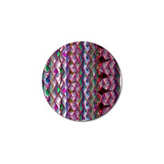 Textured Design Background Pink Wallpaper Of Textured Pattern In Pink Hues Golf Ball Marker (10 Pack) by BangZart