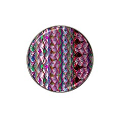 Textured Design Background Pink Wallpaper Of Textured Pattern In Pink Hues Hat Clip Ball Marker (4 Pack) by BangZart