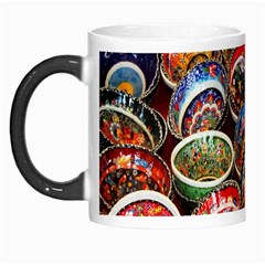 Colorful Oriental Bowls On Local Market In Turkey Morph Mugs by BangZart