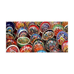 Colorful Oriental Bowls On Local Market In Turkey Yoga Headband by BangZart