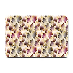 Random Leaves Pattern Background Small Doormat  by BangZart