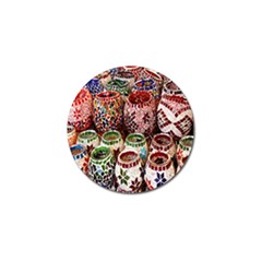 Colorful Oriental Candle Holders For Sale On Local Market Golf Ball Marker (10 Pack)