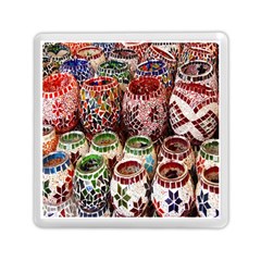 Colorful Oriental Candle Holders For Sale On Local Market Memory Card Reader (square)  by BangZart