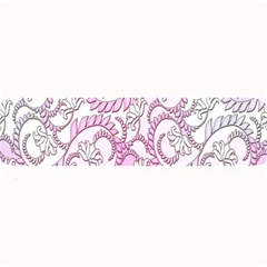 Floral Pattern Background Large Bar Mats by BangZart