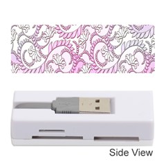 Floral Pattern Background Memory Card Reader (stick)  by BangZart