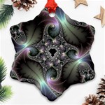 Precious Spiral Snowflake Ornament (Two Sides) Front