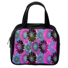 Floral Pattern Background Classic Handbags (one Side) by BangZart