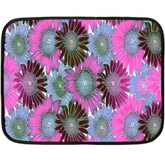 Floral Pattern Background Double Sided Fleece Blanket (mini)  by BangZart