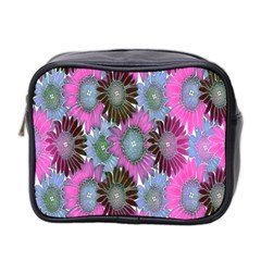 Floral Pattern Background Mini Toiletries Bag 2-side by BangZart