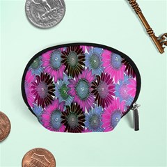 Floral Pattern Background Accessory Pouches (small)  by BangZart