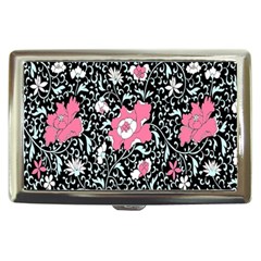 Oriental Style Floral Pattern Background Wallpaper Cigarette Money Cases by BangZart