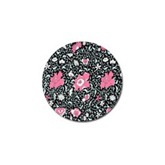 Oriental Style Floral Pattern Background Wallpaper Golf Ball Marker by BangZart