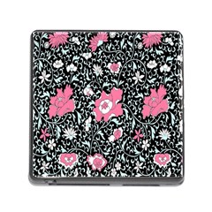 Oriental Style Floral Pattern Background Wallpaper Memory Card Reader (square) by BangZart