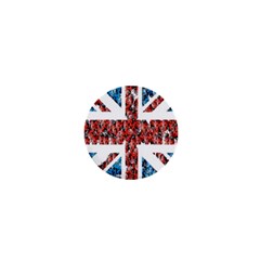 Fun And Unique Illustration Of The Uk Union Jack Flag Made Up Of Cartoon Ladybugs 1  Mini Magnets by BangZart