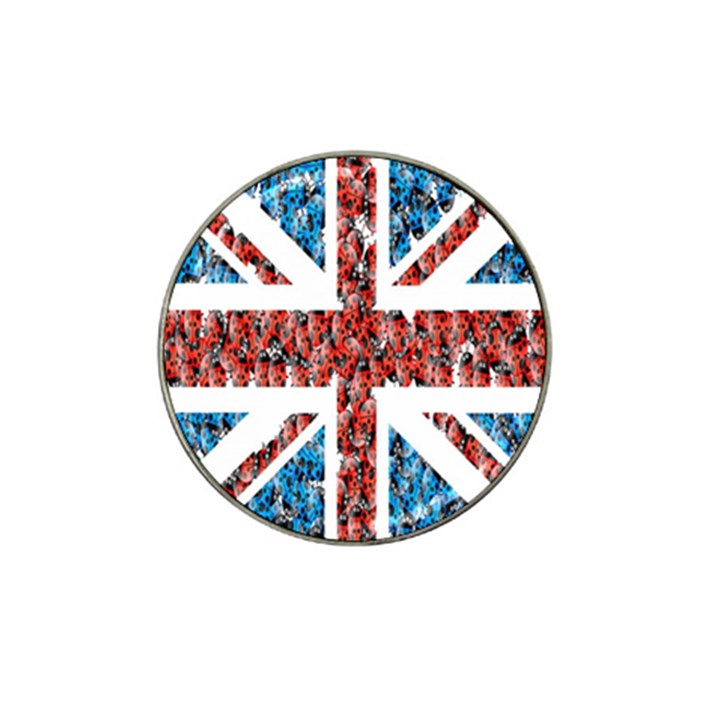 Fun And Unique Illustration Of The Uk Union Jack Flag Made Up Of Cartoon Ladybugs Hat Clip Ball Marker