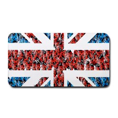 Fun And Unique Illustration Of The Uk Union Jack Flag Made Up Of Cartoon Ladybugs Medium Bar Mats by BangZart