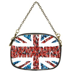 Fun And Unique Illustration Of The Uk Union Jack Flag Made Up Of Cartoon Ladybugs Chain Purses (one Side)  by BangZart