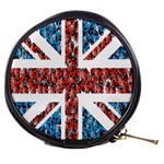 Fun And Unique Illustration Of The Uk Union Jack Flag Made Up Of Cartoon Ladybugs Mini Makeup Bags Front