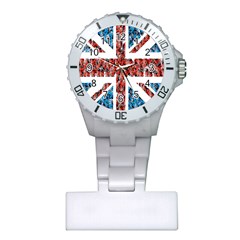 Fun And Unique Illustration Of The Uk Union Jack Flag Made Up Of Cartoon Ladybugs Plastic Nurses Watch by BangZart