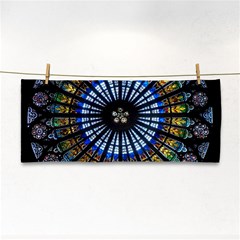 Stained Glass Rose Window In France s Strasbourg Cathedral Cosmetic Storage Cases by BangZart