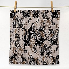 Dragon Pattern Background Face Towel by BangZart