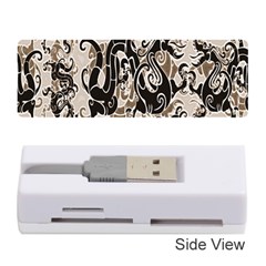 Dragon Pattern Background Memory Card Reader (stick)  by BangZart