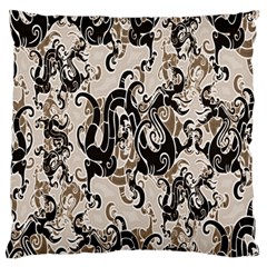 Dragon Pattern Background Standard Flano Cushion Case (one Side) by BangZart