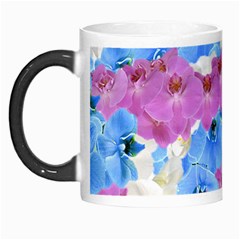 Tulips Floral Pattern Morph Mugs by paulaoliveiradesign