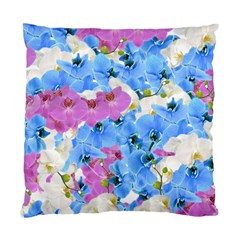 Tulips Floral Pattern Standard Cushion Case (two Sides) by paulaoliveiradesign