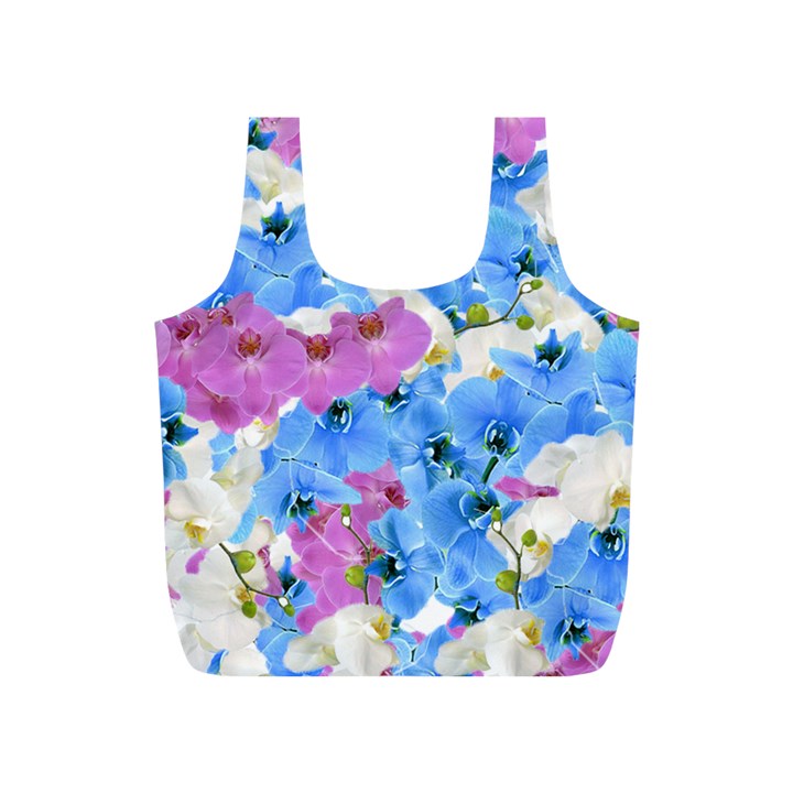 Tulips Floral Pattern Full Print Recycle Bags (S) 