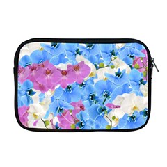 Tulips Floral Pattern Apple Macbook Pro 17  Zipper Case