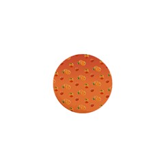 Peach Fruit Pattern 1  Mini Buttons