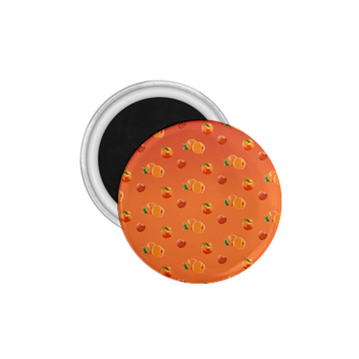 Peach Fruit Pattern 1.75  Magnets